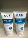 CCS Foot Care Cream - 2 X 175 ml.