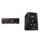 Focusrite Scarlett Solo 4th Gen USB Audio Interface + ADAM Audio T5V Studio Monitors (Pair)