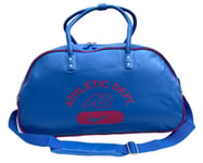 New Vintage NIKE Athletic Dept HERITAGE SI GYM CLUB Bag Holdall BA4268 Blue Pink