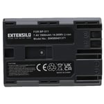 EXTENSILO Batterie compatible avec Canon PowerShot G1, G2, G3, G5, G6, Pro 90is, Pro 1 appareil photo, reflex numérique (1900mAh, 7,4V, Li-ion)