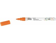 KREUL 47209 - Crayon laque fine orange, avec pointe ogive épaisseur de trait 1-2 mm, pour créer, écrire et décorer des petits cadeaux originaux, des cartes, etc.