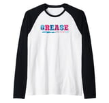 Grease Text Art It's The Word! Raglan Baseball Tee