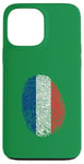 Coque pour iPhone 13 Pro Max France C'est dans mon ADN France empreinte digitale