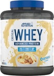 Applied Nutrition Critical Whey Protein Powder 2kg - High Protein Powder, Protein Milkshake, Muscle Building Supplement with BCAAs & Glutamine (2kg - 67 Servings) (Custard Cream)