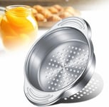 Steel Tuna Can Strainer Food Can Strainer Colander Oil Drainer Tuna Press Lid