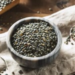 Green Lentils 1kg Dried French Style Green Lentil By Nature's Balance Eco Bag