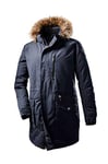 STOY MN Prk B Parka Fonctionnelle avec Capuche zippée Homme, Bleu Marine, 3XL