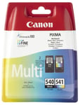 Canon PG-540 + CL-541 Multipack Ink Cartridges Black/Colour... 