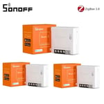 SONOFF MINI Inter/ZBMINI/ZBMINI-L2 Télécommande MINI Commutateur Zigbee/WiFi Smart Switch Control Via Alexa EWelink Google Home - Type ZBMINI 3PCS