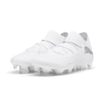 Puma Unisex FUTURE 7 ULTIMATE FG/AG Football Boots - White - Size UK 10