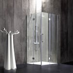 Cabine De Douche 70X70 En Verre 6 Mm Sans Structure London