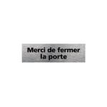 Signaletique.biz France - Pictogramme merci de fermer la porte (Q0148)