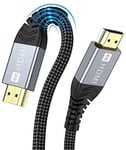 Câble HDMI 5 Mètres, 4 K 5 M Haute Vitesse HDMI 2.0 4 K @ 60 Hz 18 Gbps Compatib