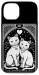 iPhone 14 Tarot Card Mystic Cats | The Lovers Valentines Day | Couples Case