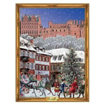 Horses Pink Castle  Richard Sellmer Advent Calendar  355 x 265 mm glitter