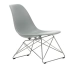 Vitra - Eames RE Plastic Side Chair LSR 41 Pale Rose, Chromed Base - Lenestoler - Charles & Ray Eames - Rosa - Metall/Plast