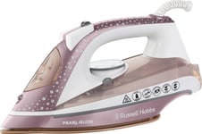 Russell Hobbs Pearl Glide Steam Iron, Pearl Infused Ceramic Soleplate for glide,