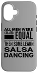 Coque pour iPhone 16 SALSA DANSE DANSE POUR HOMME Funny Latin Dancers Gear