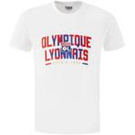 T-shirt Olympique Lyonnais  T-shirt unity blanc mixte