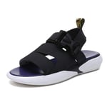 Sandals Woman Summer Roman Sport Outdoor Flat Shoes in Casual Trend Endurance of Textile Breathable Comfortable Black