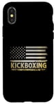 iPhone X/XS American USA Flag Kickboxing Kick Boxing Kickbox Kickboxer Case