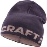 Craft Adv Nordic TrainingMerino Logo Hat Dk Plum