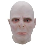 Potter Lord Voldemort Mask Halloween Fest Cosplay Harry Prop Ansiktsmask Huvudbonader Voldemort