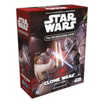 Fantasy Flight Games, Star Wars - The Deckbuilding Game - Clone Wars Edition - Jeu de Cartes - 2 Joueurs - À partir de 12 Ans et Plus - 30 Minutes - Allemand