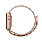 Apple Watch 45mm Series 7 Armband Milanese Loop, roséguld