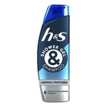 2-in-1 Gel et shampooing Limpieza profunda Head & Shoulders S Gel Ducha Champ