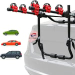 3 BIKE CARRIER FOR CAR TRUNK MOUNT RACK BICYCLE STAND CYCLE UNIVERSAL CAR RACK