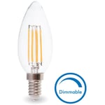 Arum Lighting - ampoule led E14 4W Eq 40W Dimmable Température de Couleur: Blanc chaud 2700K