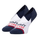 Lot de 2 paires de chaussettes Tommy Hilfiger coton mélangé blanches