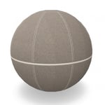 Ergonomisk balansboll Office Ballz - Götessons, Storlek Ø - 55 cm, Tygfärg och Blixtlåsfärg 103 Mica 2497-64183- Offwhite