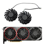 Ventilateur de carte de fouille de jeu,refroidisseur gelée Geforce RTX 3060 Ti 3070 3080 3080Ti 3090 Ventus 3X,85mm,PLD09210S12HH RTX3080 RTX3070 - Type AB Fan