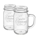 415ml Quattro Stagioni Mason Jars - Pack of Six - By Bormioli Rocco