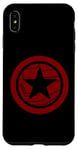 Coque pour iPhone XS Max Marvel The Falcon And The Winter Soldier Bucky Red Logo