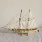 Maquette Bateau en Bois Kit d'assemblage Bateau modèle 1: 100 échelle à la Main en Bois Bois voilier Bateaux Kits en Bois modèle Bateau Cadeau d'anniversaire la décoration