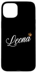 Coque pour iPhone 15 Plus Leona Custom Name - Leona for Women Kids Toddlers