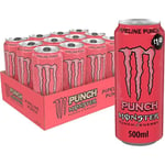 Monster Energy Pipeline Punch -energiajuoma, 500 ml, 12-pack