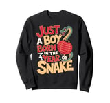 Chinese New Year Zodiac Sign Boy Born In Year Of The Snake Sweatshirt