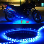 Vattentät DC 12V Motor LED Strip Underbody Light Blue 2Pcs