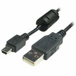 1.8m USB Camera Cable UC-E4 UC-E10 Nikon D700 D3000 D3100 S7 S8 S1