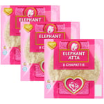 Elephant Atta Made from Medium Chapatti Flour 3x8 Pcs Halal Bread Pack of 3x360g