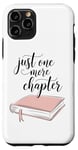 Coque pour iPhone 11 Pro Marque-page rose pour les amateurs de lecture