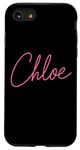 Coque pour iPhone SE (2020) / 7 / 8 Chloe Nom Love Femme Fille Ami Femme Epouse Rose