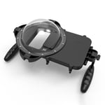 Handheld Diving Housing Case for Dome 4.5-7.0 Inch Phone Universal2775