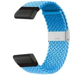 Flettet klokkereim Garmin Fenix 8 (47mm) - Skyblue