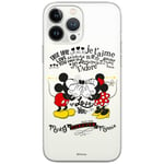 ERT GROUP mobile phone case for Oppo A53 / A53S original and officially Licensed Disney pattern Mickey & Minnie 005 optimally adapted to the shape of the mobile phone, partially transparent