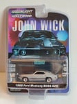 John Wick 1969 Ford Mustang BOSS 429 1:64 Scale Greenlight 44780E